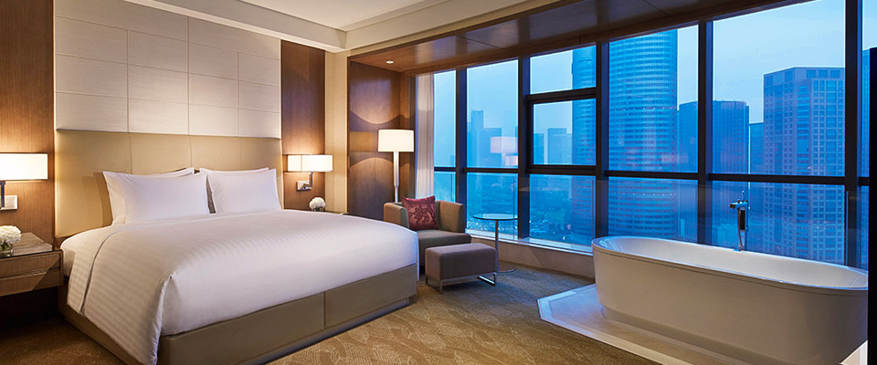 杭州錢江新城萬怡酒店內景