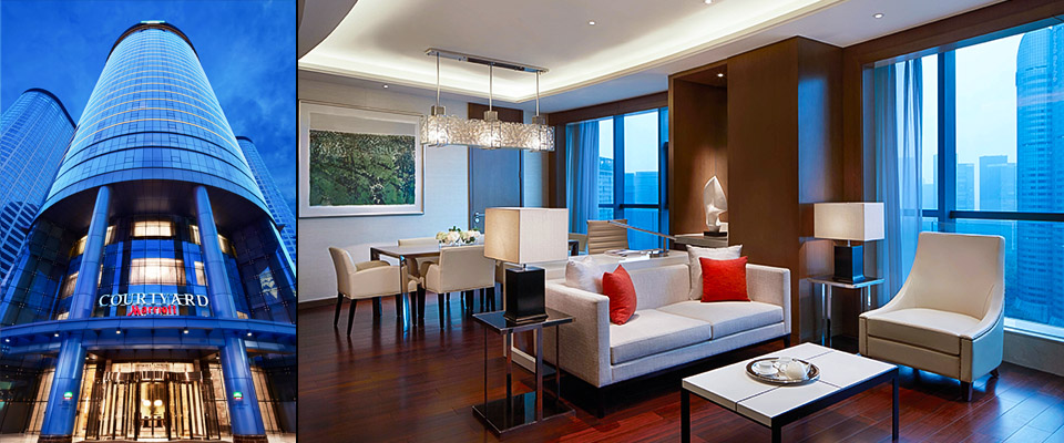 杭州錢江新城萬怡酒店內景