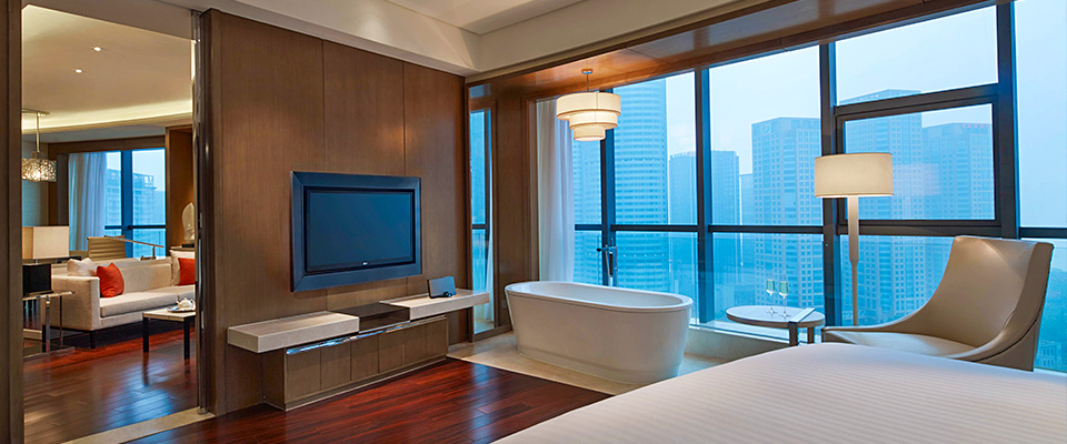 杭州錢江新城萬怡酒店內景