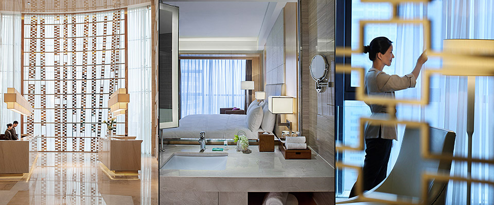 杭州錢江新城萬怡酒店內景