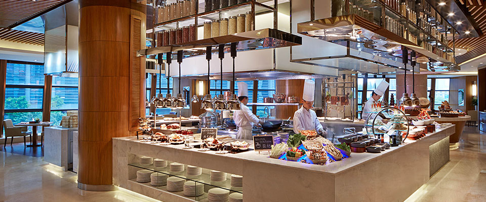 杭州錢江新城萬怡酒店內景