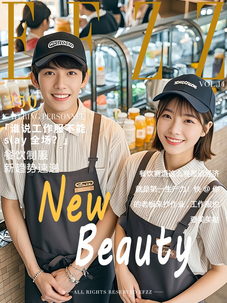2025-2026夏季餐飲工作服，奶茶工作服，咖啡工作服，蛋糕店工作服，功能美學指南