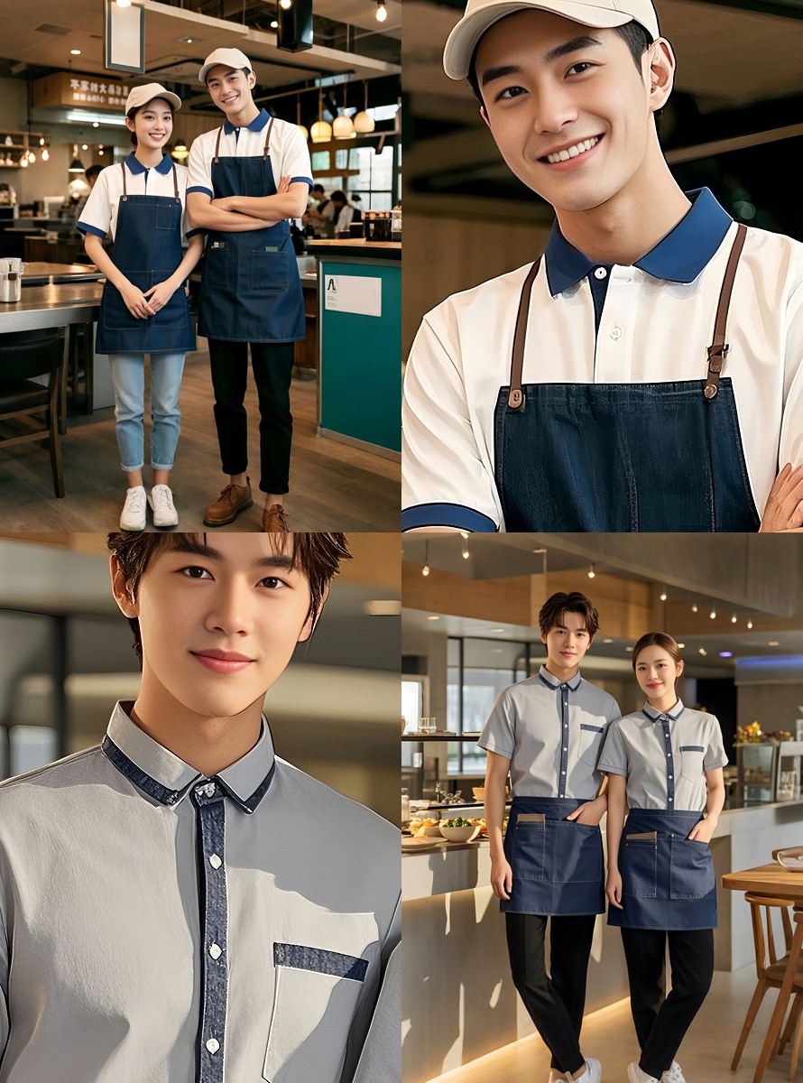 2025-2026夏季餐飲工作服，奶茶工作服，咖啡工作服，蛋糕店工作服，功能美學指南