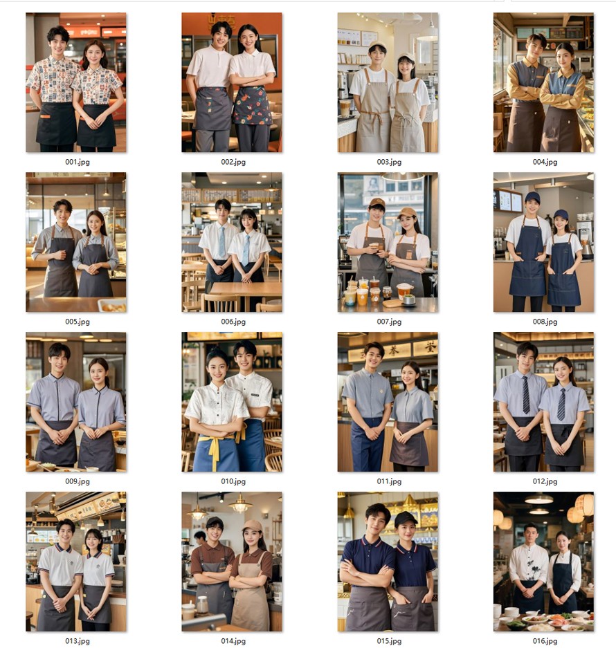 2025-2026夏季餐飲工作服，奶茶工作服，咖啡工作服，蛋糕店工作服，功能美學指南