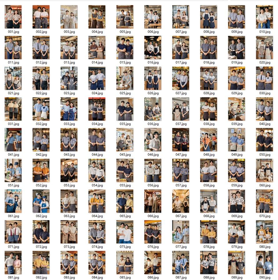 2025-2026夏季餐飲工作服，奶茶工作服，咖啡工作服，蛋糕店工作服，功能美學指南縮略圖