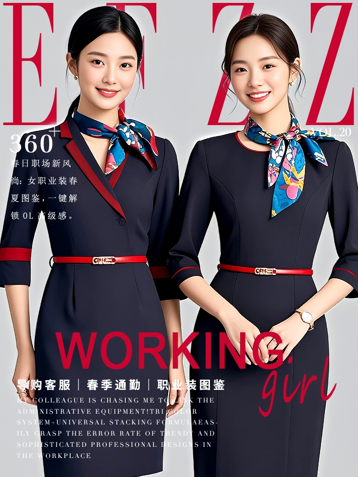 春日職場(chǎng)新風(fēng)尚：360款女職業(yè)裝春夏圖鑒