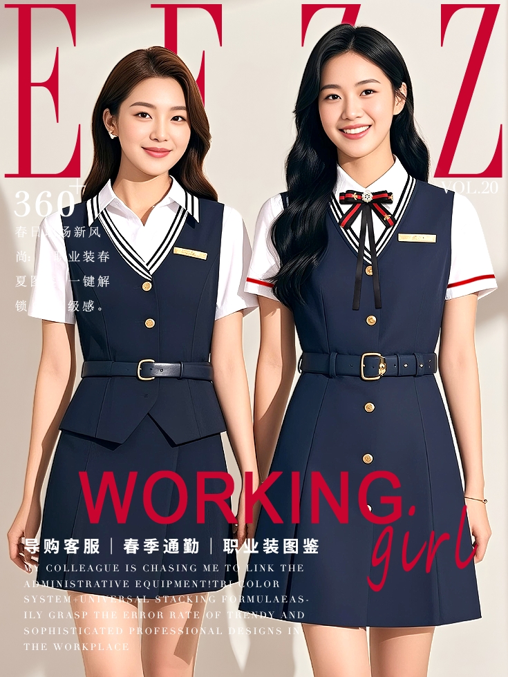 春日職場(chǎng)新風(fēng)尚：360款女職業(yè)裝春夏圖鑒