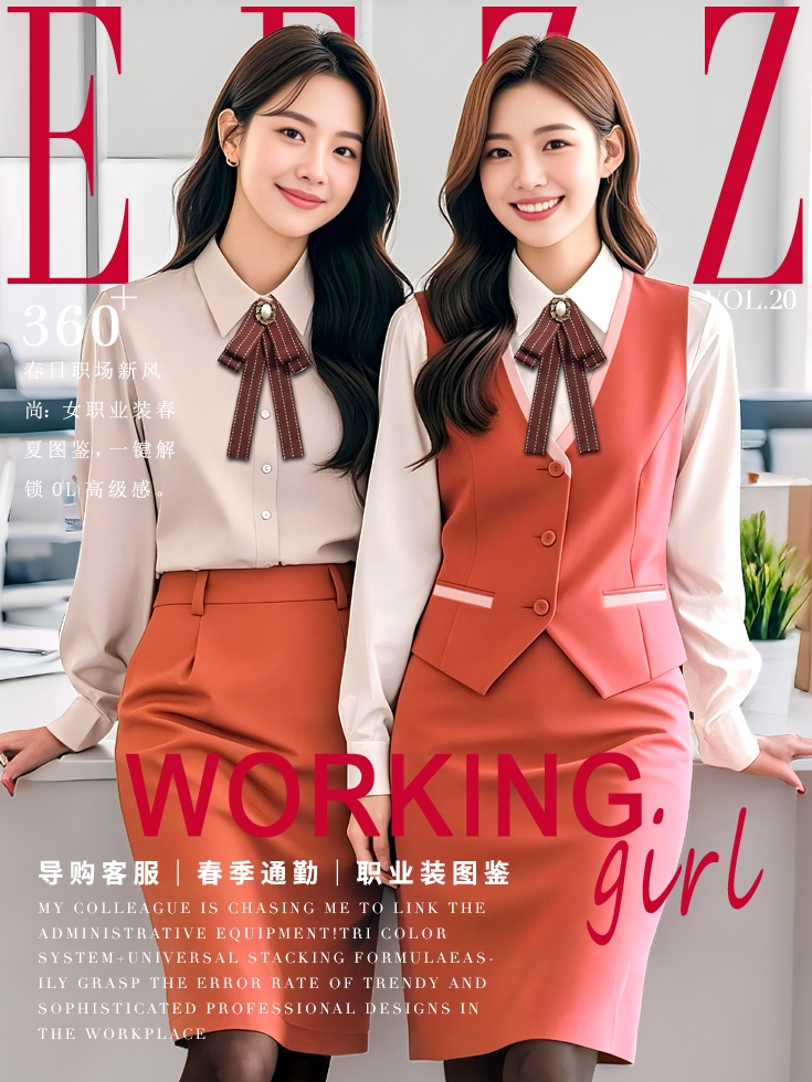 春日職場(chǎng)新風(fēng)尚：360款女職業(yè)裝春夏圖鑒