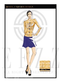 酒店餐廳領(lǐng)班制服設(shè)計(jì)圖118