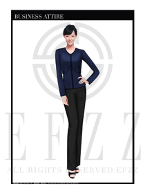 女時尚OL職業裝設計圖1094