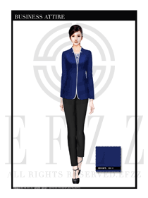 女時尚OL職業裝設計圖1100