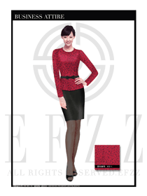 女時尚OL職業裝設計圖1103