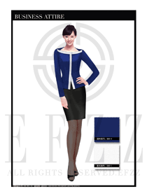 女時尚OL職業(yè)裝設計圖1111