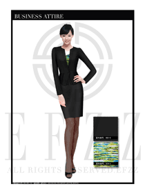 女時尚OL職業裝設計圖1118