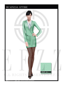 女時尚OL職業裝設計圖1123