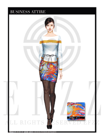 女時尚OL職業裝設計圖1129