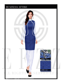 女時尚OL職業裝設計圖1147