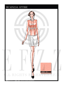 女時尚OL職業裝設計圖1156