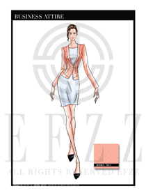 女時尚OL職業裝設計圖1157