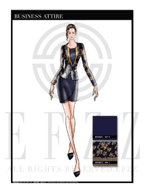 女時尚OL職業裝設計圖1160