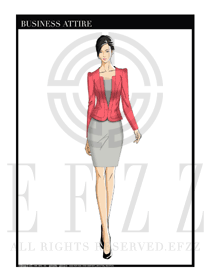女時尚OL職業裝設計圖1220
