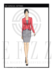 女時尚OL職業裝設計圖1222