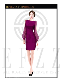 夜總會DJ包房公主服設計圖722