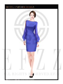 夜場ktv包房公主服設計圖723