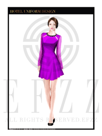 夜總會DJ包房公主服設(shè)計圖732