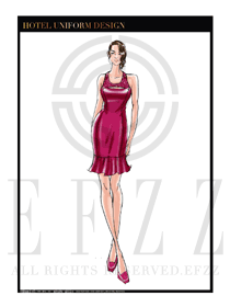 夜總會DJ包房公主服設計圖768