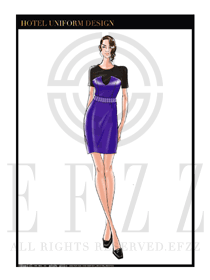 夜總會DJ包房公主服設計圖771