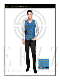 美容會所服務(wù)生制服設(shè)計圖559