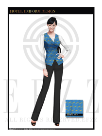 SPA會所服務生制服設計圖562