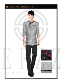 養生休閑會所服務生制服設計圖571