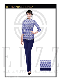 養生休閑會所服務生制服設計圖575