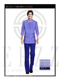 SPA會所服務生制服設計圖581