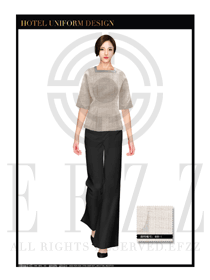 足療會所服務生制服設計圖587
