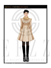 女職業(yè)裝OL大衣設(shè)計(jì)圖162