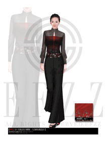 原創制服設計水療SPA咨客迎賓服裝款式圖374