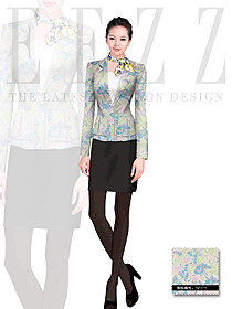 時(shí)尚套裙款空姐制服設(shè)計(jì)圖541