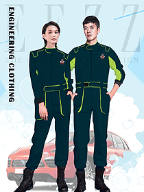 原創制服設計男女同款工程服款式效果圖1229