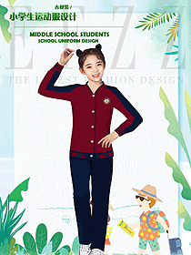 原創制服設計女款學生服校服款式圖101