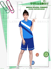 原創制服設計女款學生服校服款式圖125