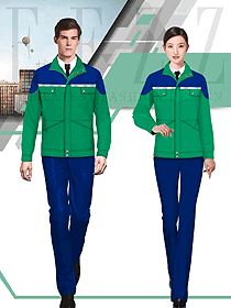 原創(chuàng)制服設(shè)計春秋工程服款式效果圖1248