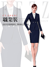 原創制服設計女職業裝夏裝款式圖864