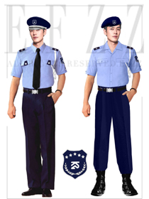 保安服短袖制服135
