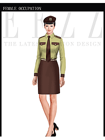 長袖保安服制服設(shè)計(jì)圖265