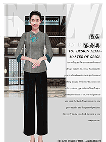 客房服務員制服設計圖656