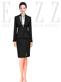 前廳大堂服務生制服254