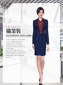 原創制服設計女職業裝夏裝款式圖900